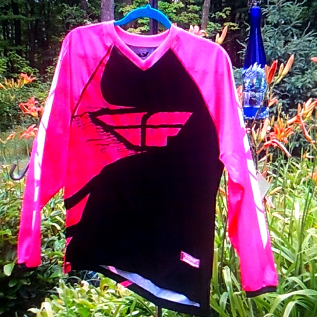 Fox Racing Pink & Black Women’s Jersey Sz Small